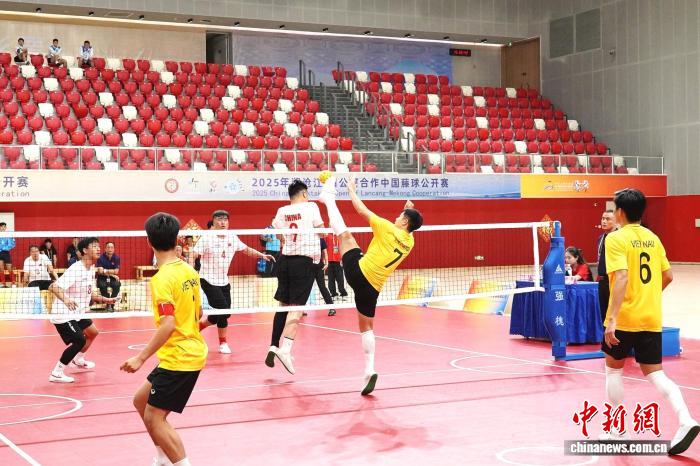 2025澜沧江—湄公河藤球赛南宁启幕 10国选手竞技