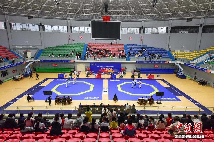 山西省跆拳道资格赛开幕 468名选手激烈角逐决赛